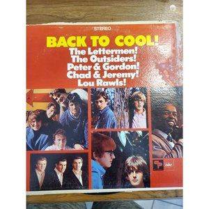 Back to Cool! Vinyl Record LP Various Artists damage to cover only.